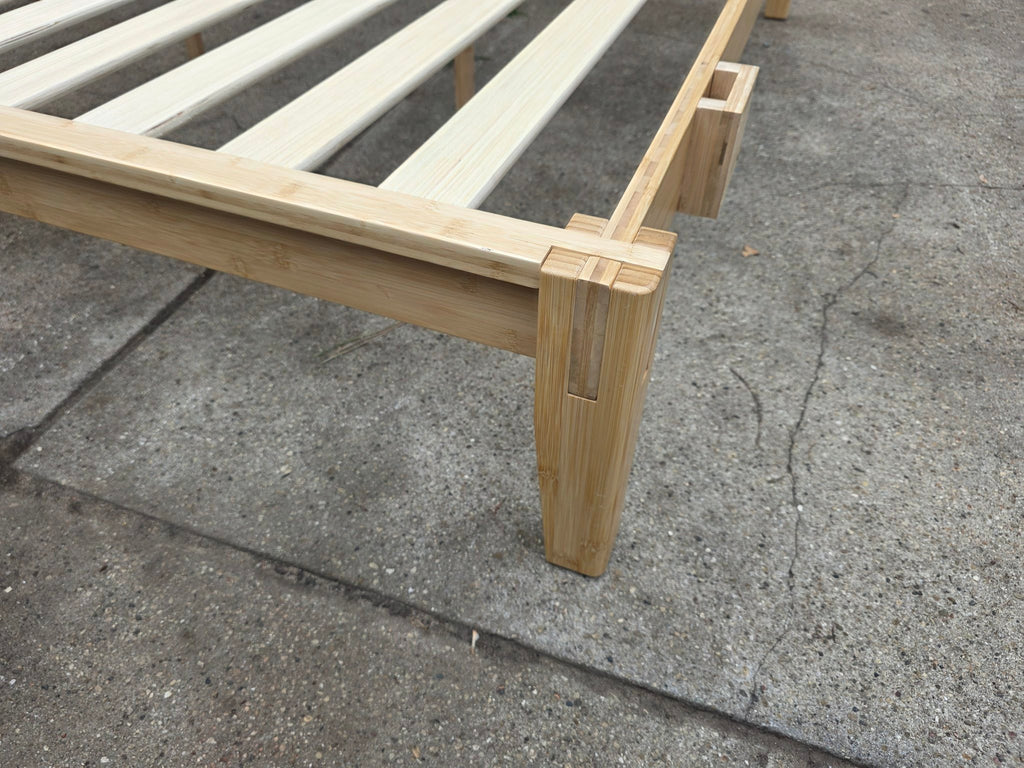 Bamboo frame joinery detail