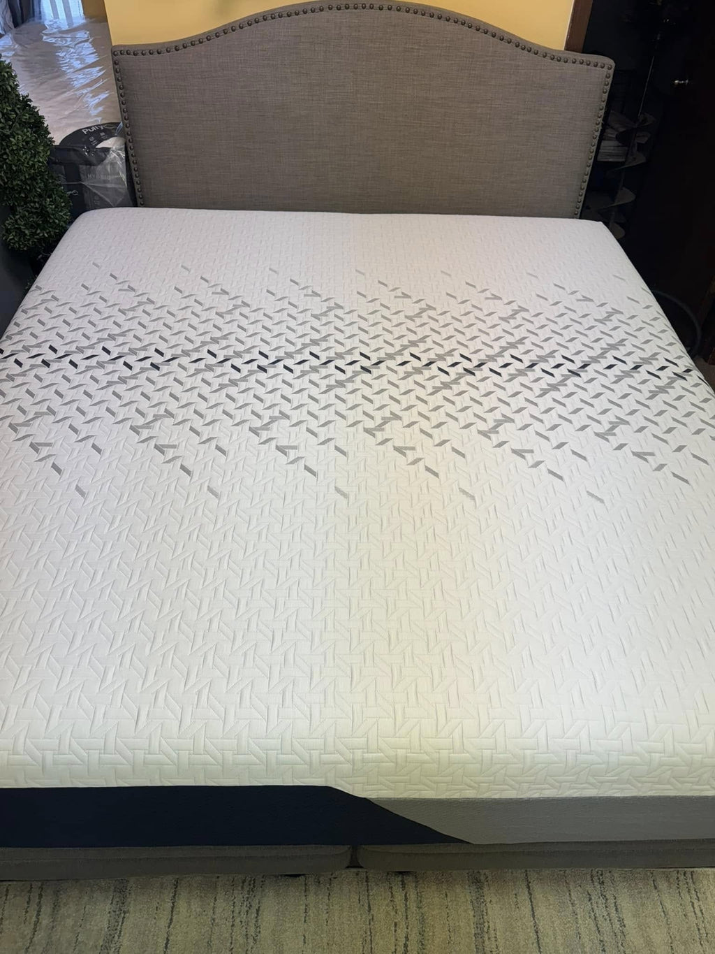 Nectar Luxe Memory Foam King, top view
