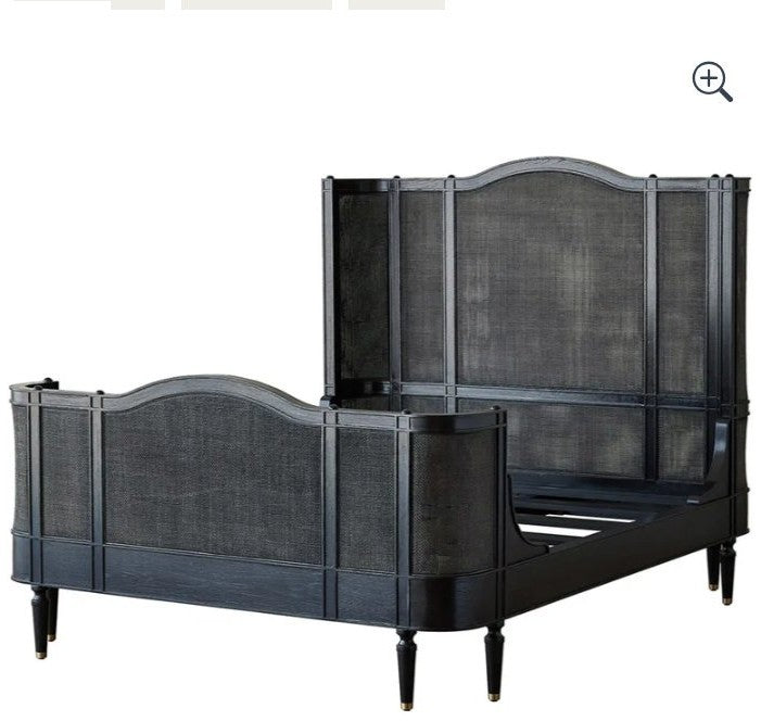 Solene King bed, angled view (manufacturer photo)
