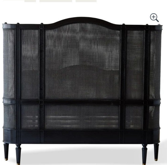 Solene King bed, back view (manufacturer photo)