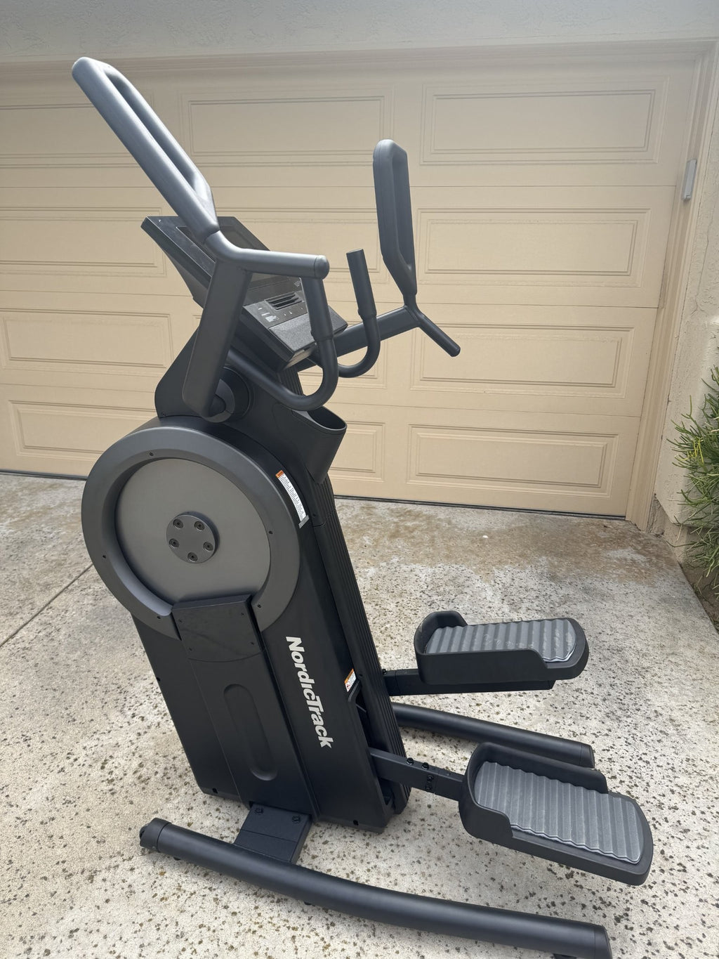 NordicTrack Step Climber Elliptical, side angle