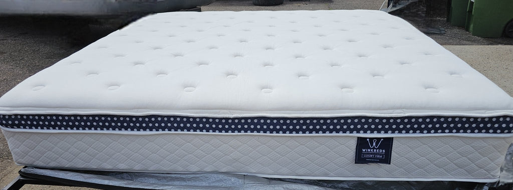 WinkBed Luxury Firm Cal King, front view