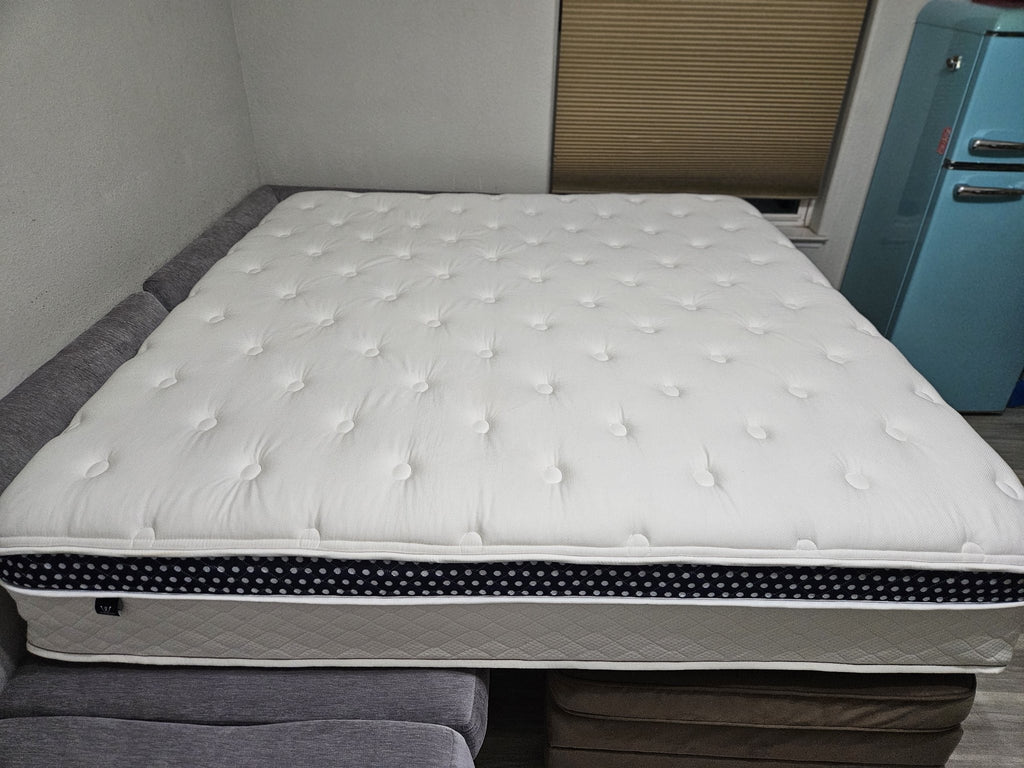 WinkBed Luxury Firm Cal King, angled front