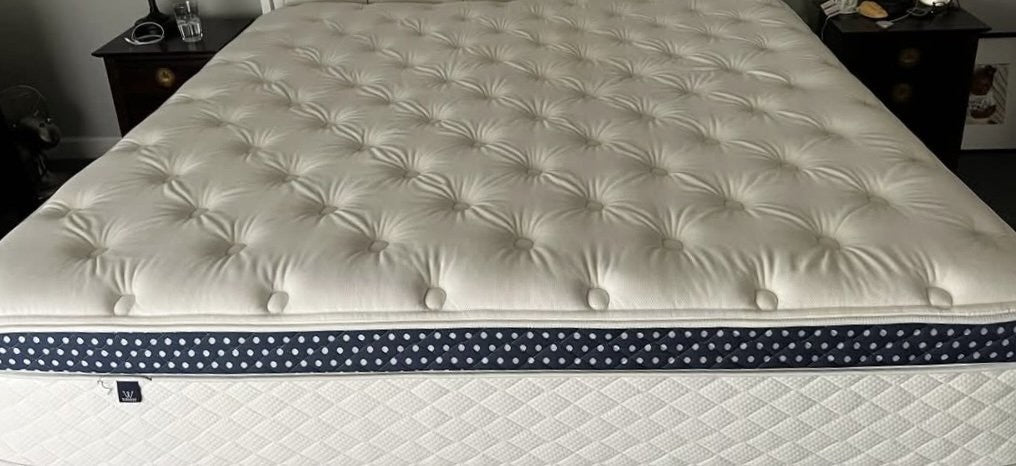 WinkBed Luxury Firm Cal King in bedroom