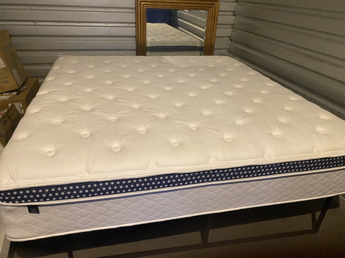 WinkBed Luxury Firm Cal King, full top view